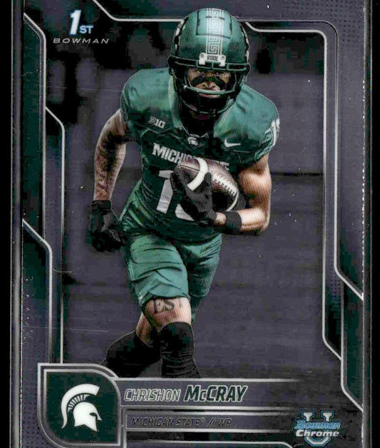 2025 Bowman University Chrome #155 Chrishon McCray