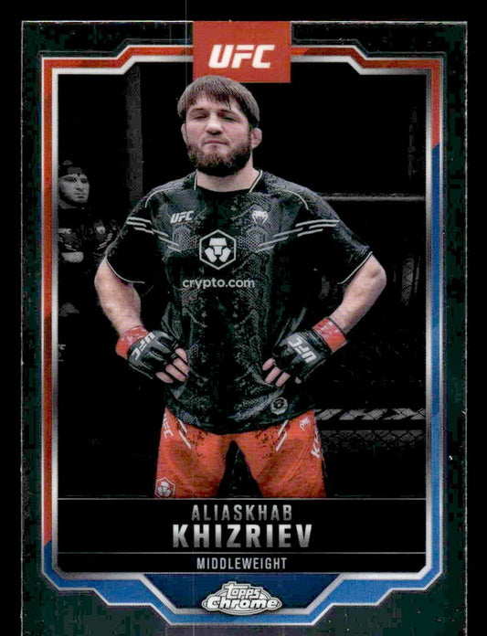 2025 Topps Chrome UFC #196 Aliaskhab Khizriev