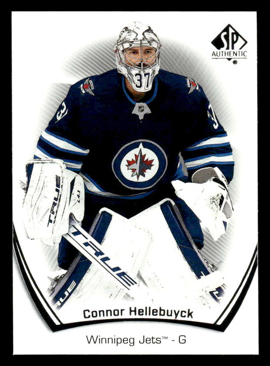 2021-22 SP Authentic #62 Connor Hellebuyck