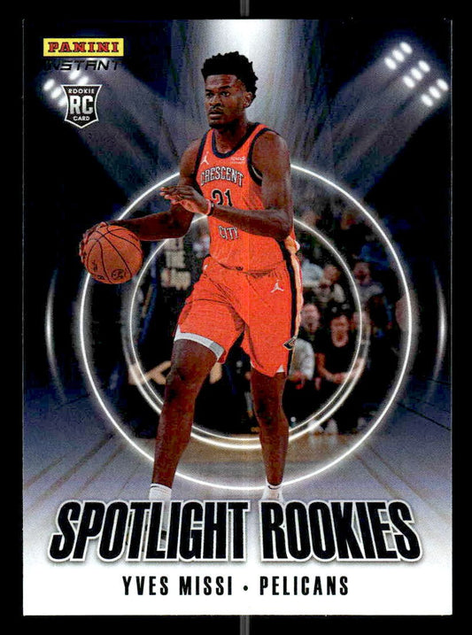 2024-25 Panini Instant NBA Spotlight Rookies #SR.21 Yves Missi
