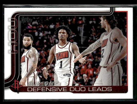 2025-26 Topps #297 Blastoff!: Defensive Duo Leads