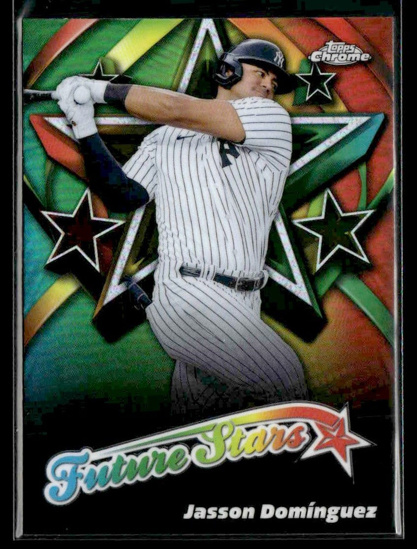 2025 Topps Chrome #FS-10 Jasson Domínguez Future Stars