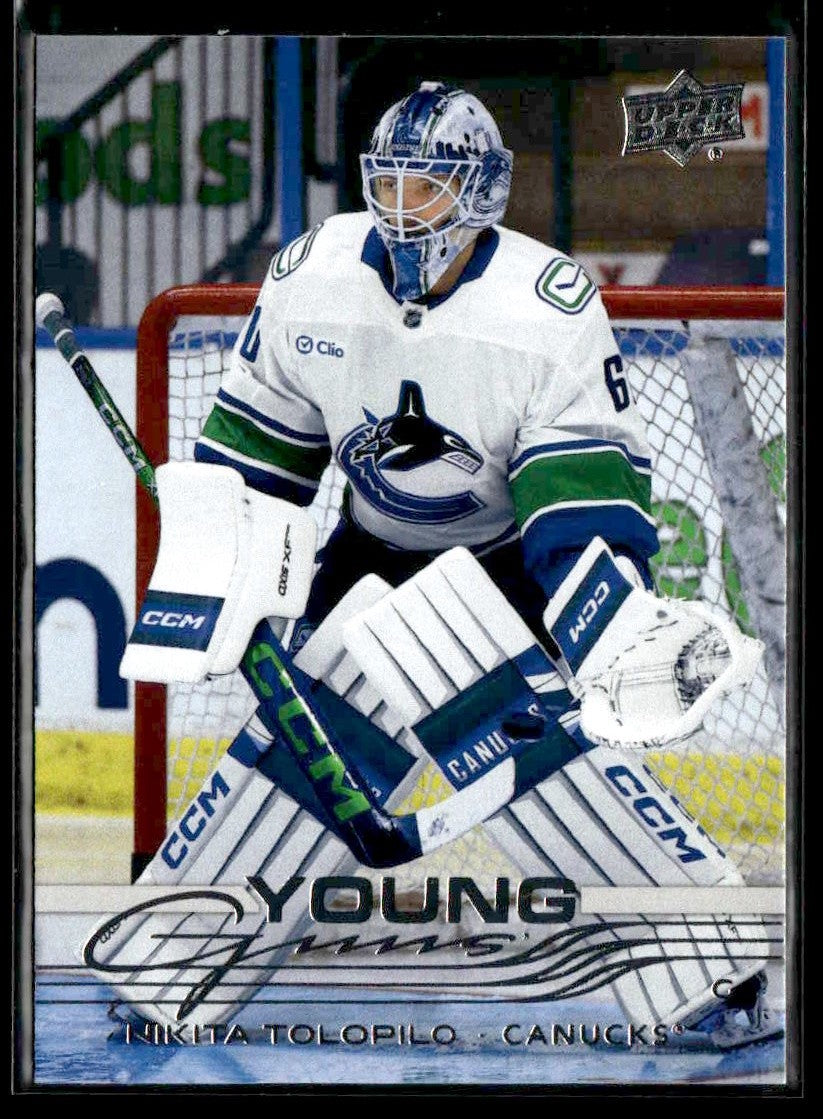 2025-26 Upper Deck #221 Nikita Tolopilo