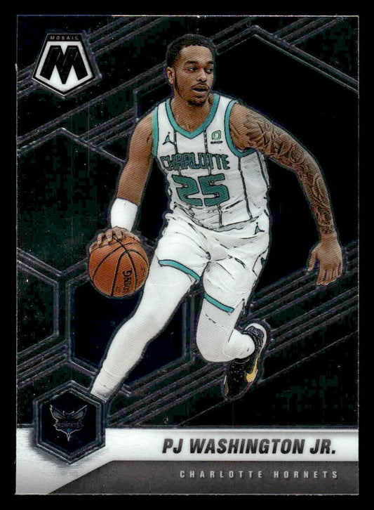 2020-21 Panini Mosaic #27 PJ Washington Jr.