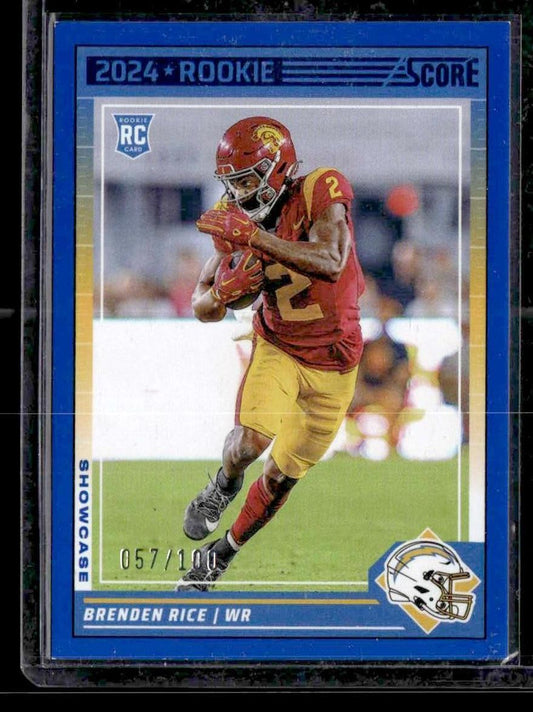 2024 Score #364 Brenden Rice Showcase #/100