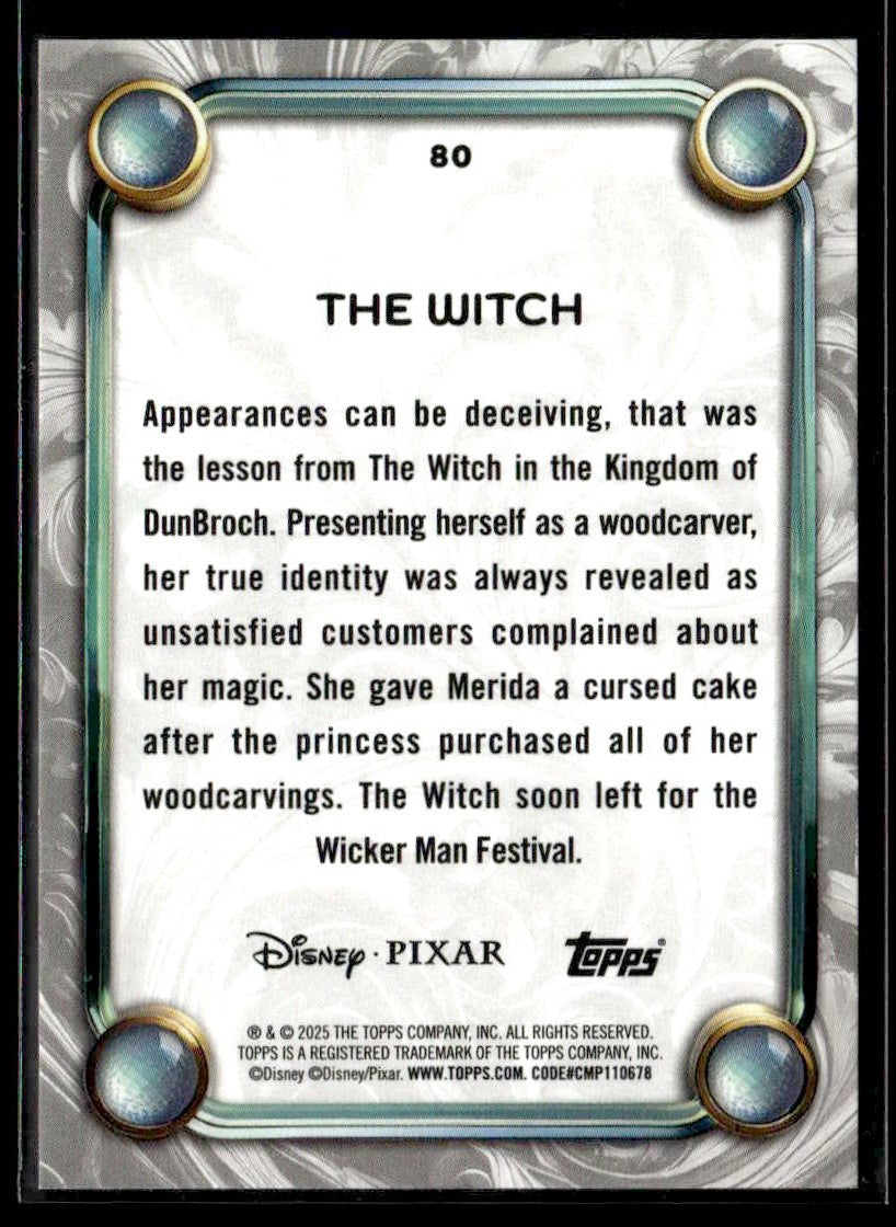 2025 Topps Disney Wonder #80 The Witch