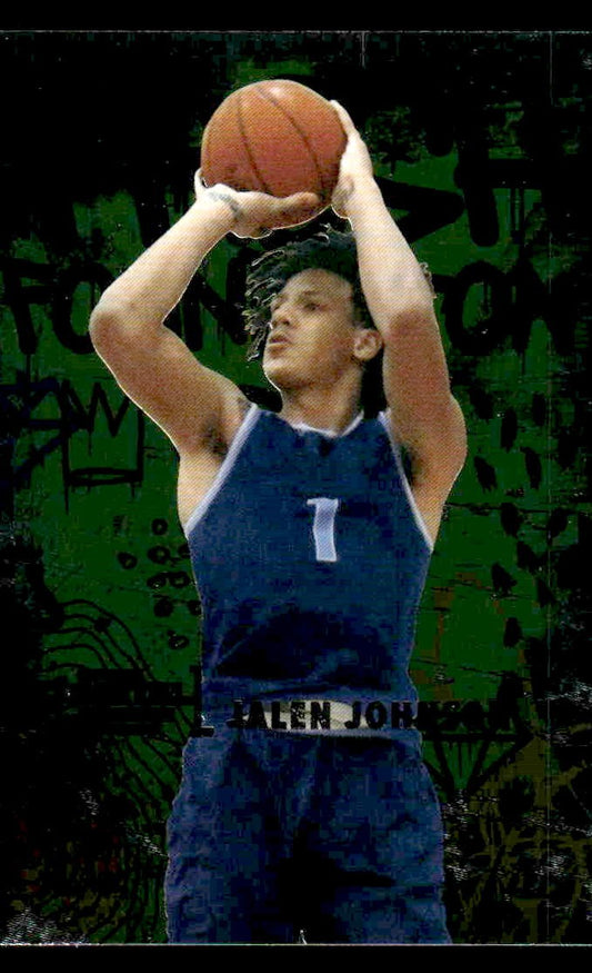 2021 SkyBox Metal Universe Champions #FF43 Jalen Johnson Fresh Foundation