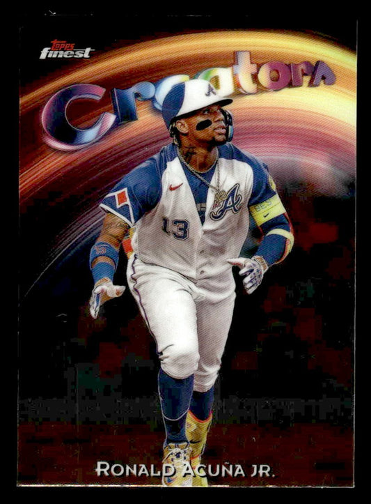 2025 Finest #C-3 Ronald Acuña Jr. Creators