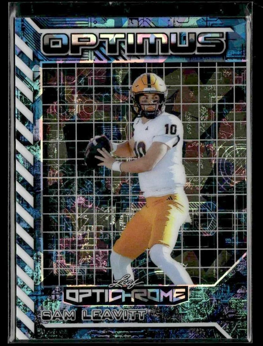 2025 Leaf Optichrome #OB-43 Sam Leavitt Optimus #1/1