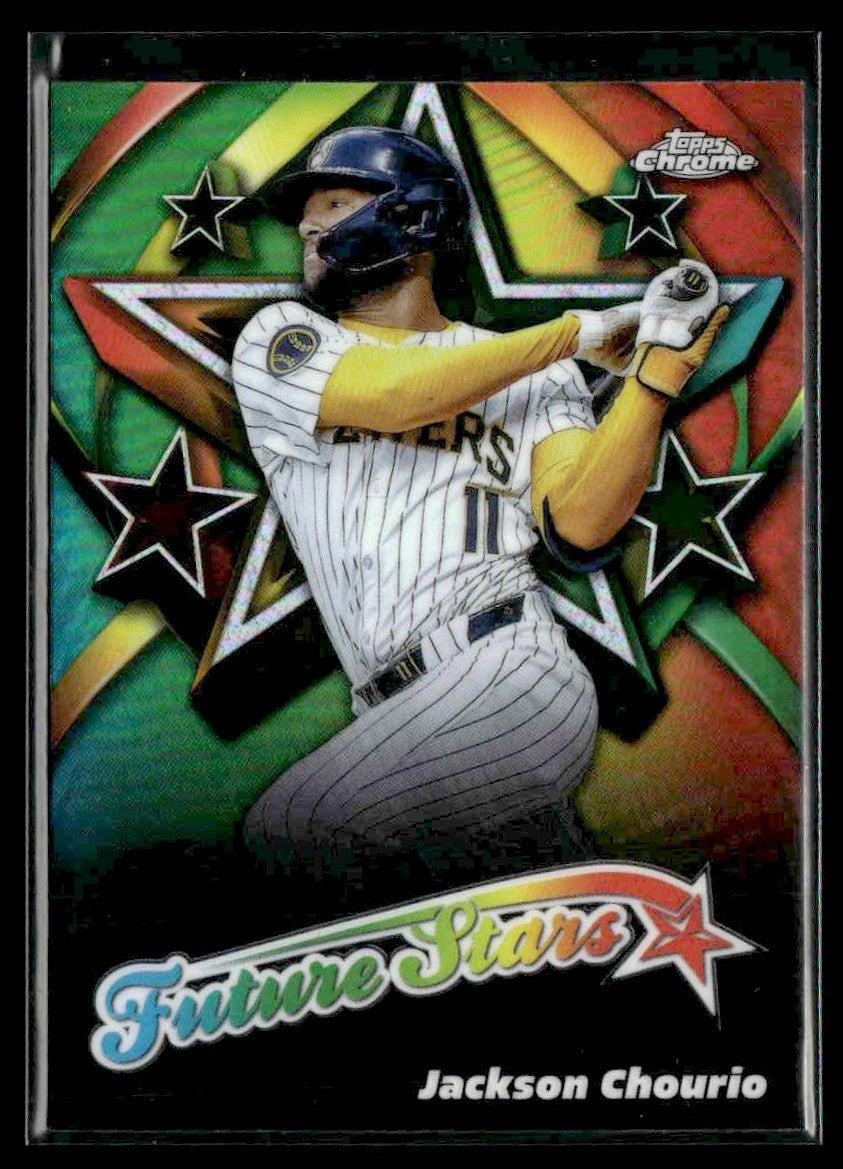 2025 Topps Chrome #FS-4 Jackson Chourio Future Stars