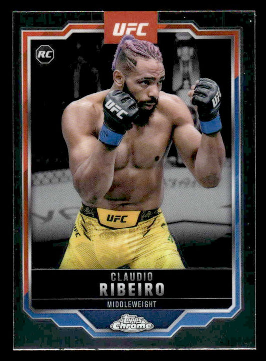 2025 Topps Chrome UFC #16 Claudio Ribeiro