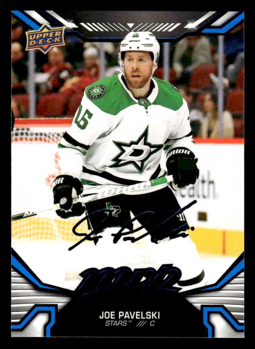 2022-23 Upper Deck MVP #152 Joe Pavelski Blue Script
