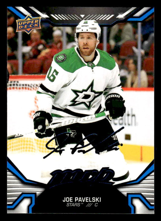 2022-23 Upper Deck MVP #152 Joe Pavelski Blue Script