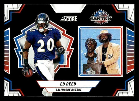 2025 Score #6 Ed Reed Men of Canton
