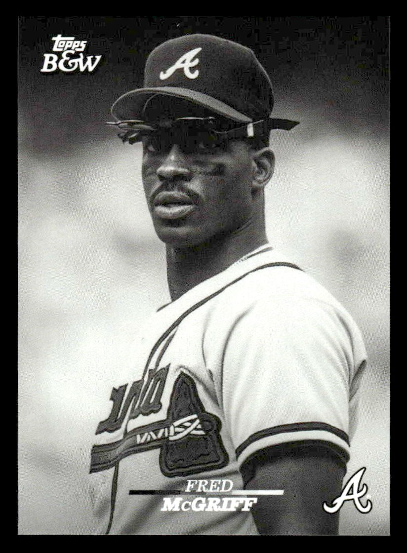 2024 Topps Black & White #12 Fred McGriff