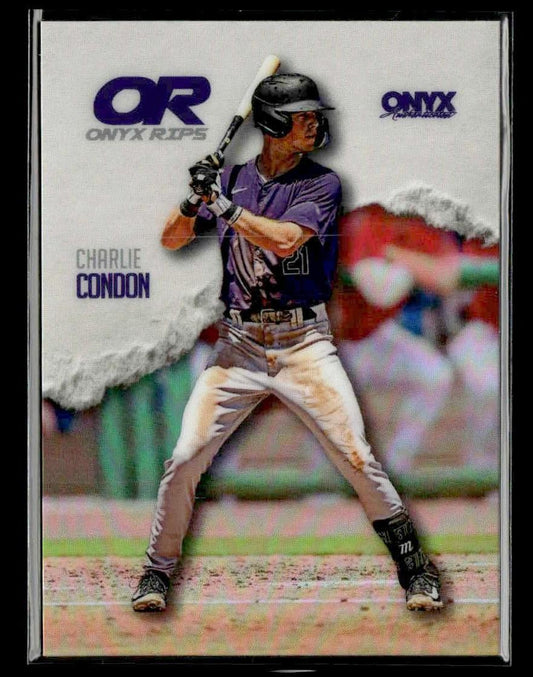 2025 Onyx Rips #ORB-CHCO Charlie Condon Refractor