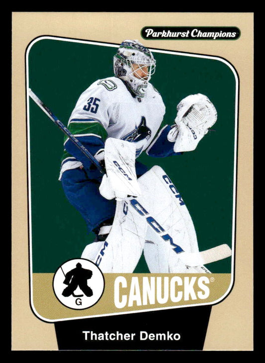 2024-25 Parkhurst Champions #84 Thatcher Demko
