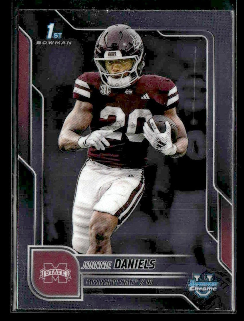 2025 Bowman University Chrome #148 Johnnie Daniels