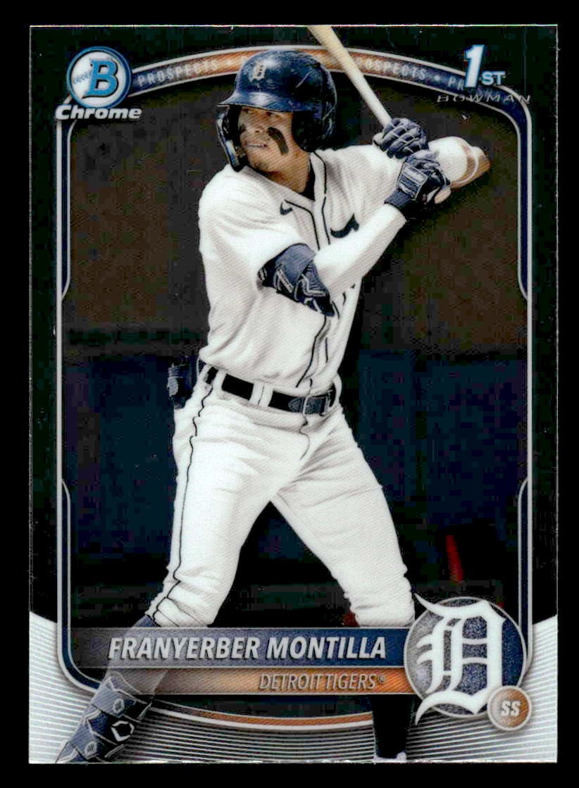 2025 Bowman #BCP-5 Franyerber Montilla Chrome Prospects