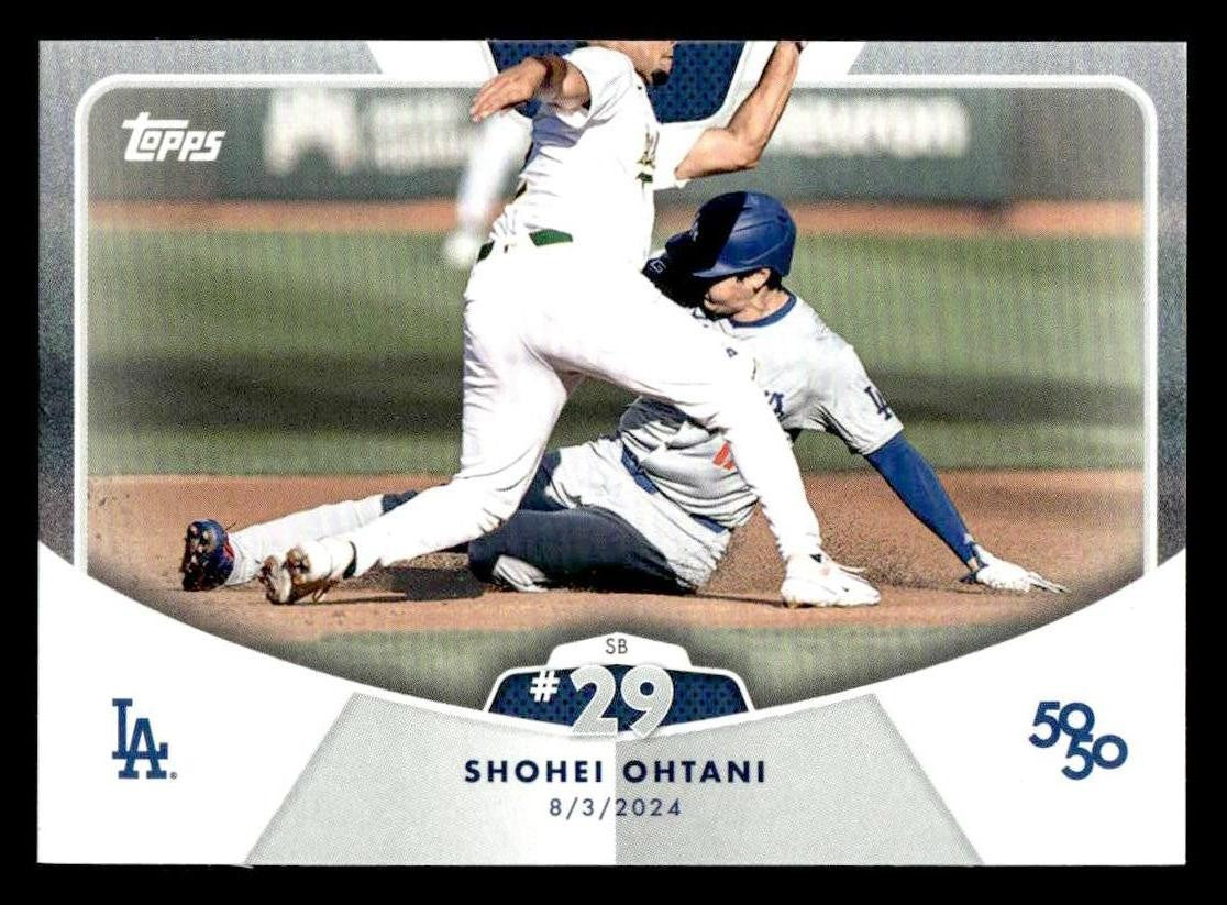 2024 Topps 50/50: Shohei Ohtani #62 Shohei Ohtani