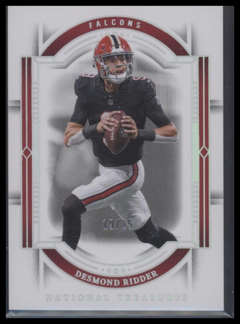 2023 Panini National Treasures #3 Desmond Ridder Holo Silver #/25