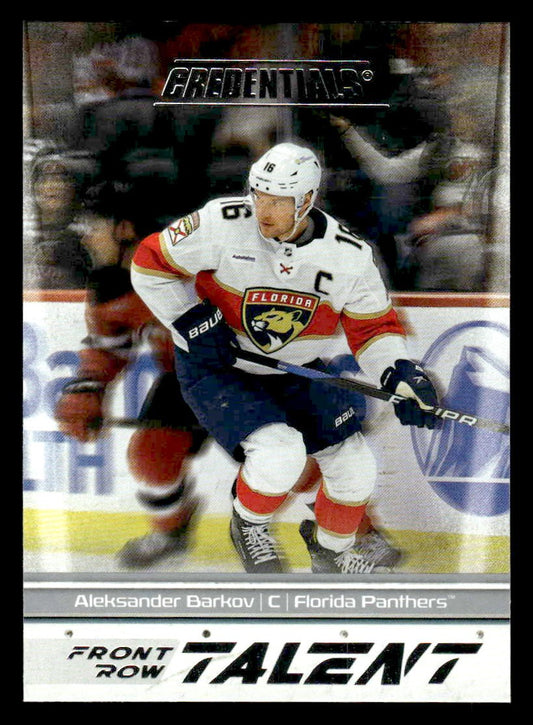 2024-25 Upper Deck Credentials #FRT-AB Aleksander Barkov Front Row Talent