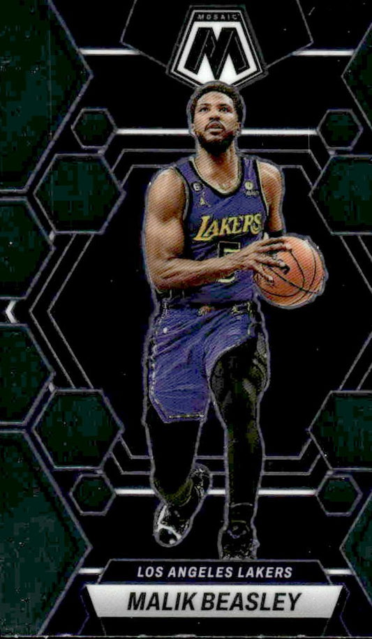 2022-23 Panini Mosaic #53 Malik Beasley