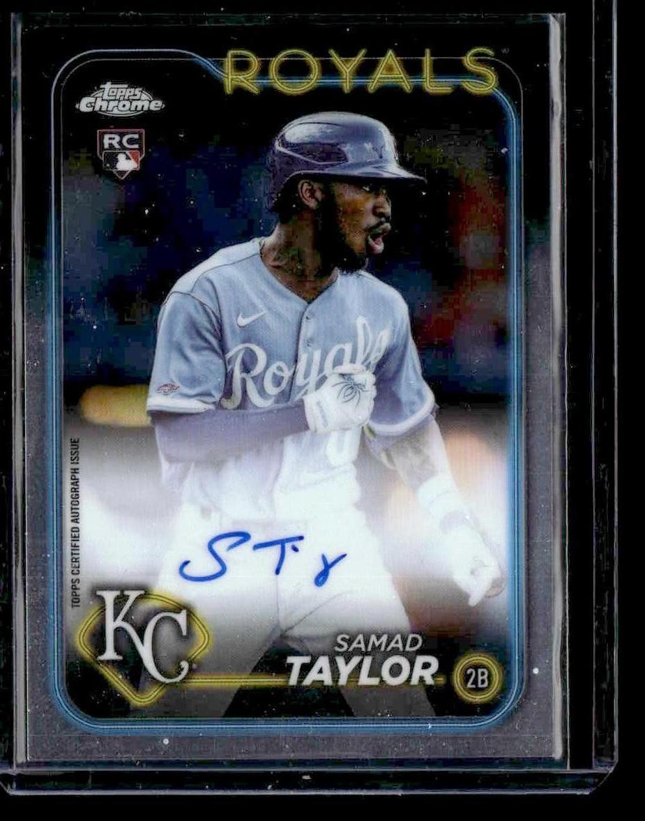 2024 Topps Chrome #RA-ST Samad Taylor Rookie Autographs