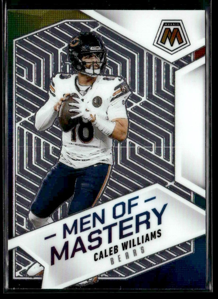 2025 Panini Mosaic #1 Caleb Williams Men of Mastery