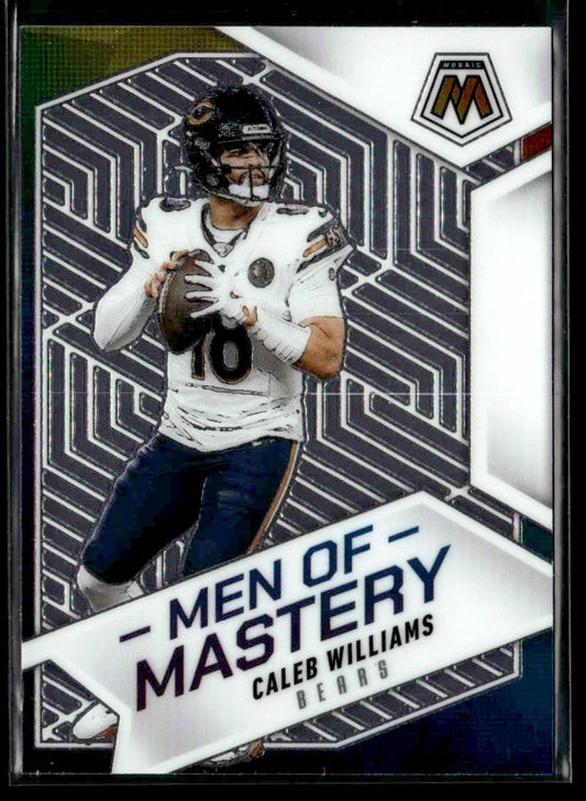 2025 Panini Mosaic #1 Caleb Williams Men of Mastery