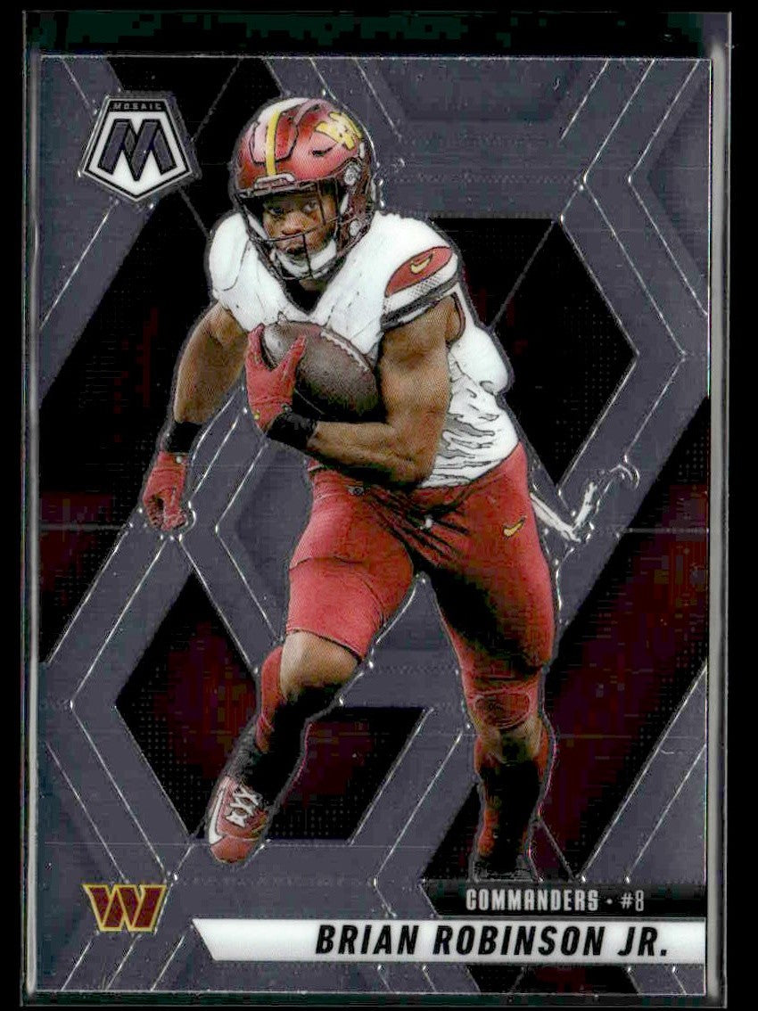 2025 Panini Mosaic #143 Brian Robinson Jr.