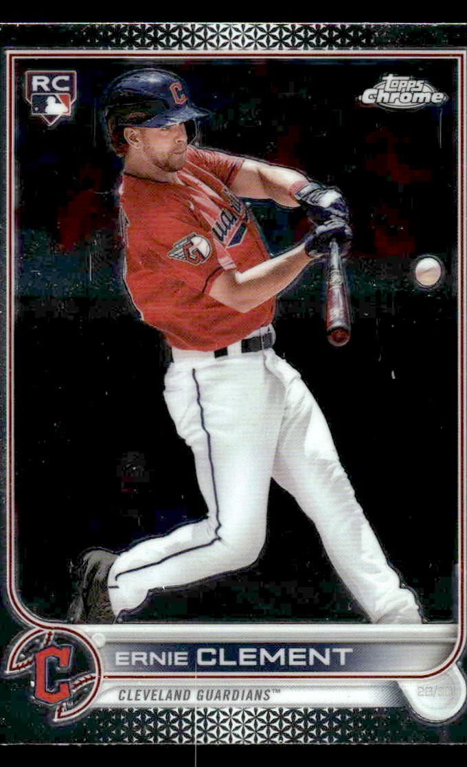 2022 Topps Chrome Sonic #145 Ernie Clement