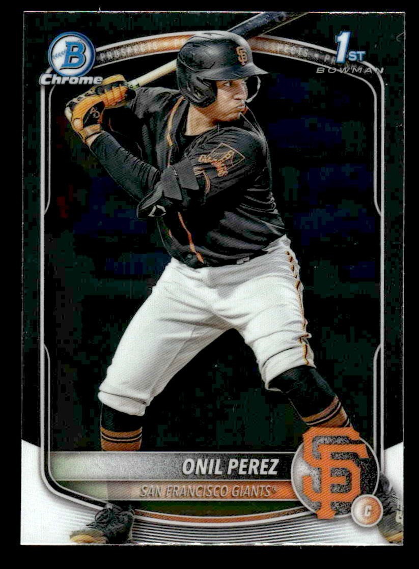 2025 Bowman #BCP-134 Onil Perez Chrome Prospects