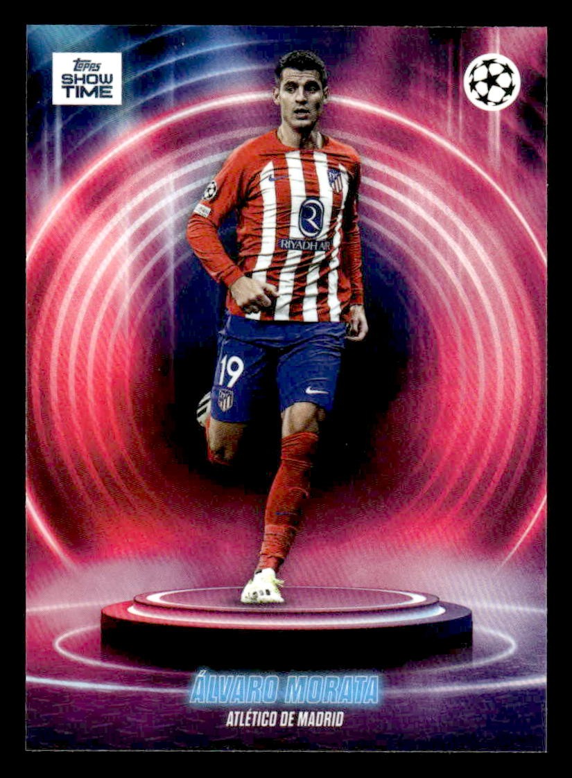 2023-24 Topps Showtime UEFA Club Competitions #NNO Álvaro Morata