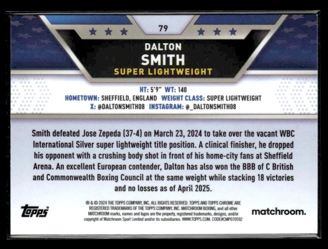 2024 Topps Chrome #79 Dalton Smith