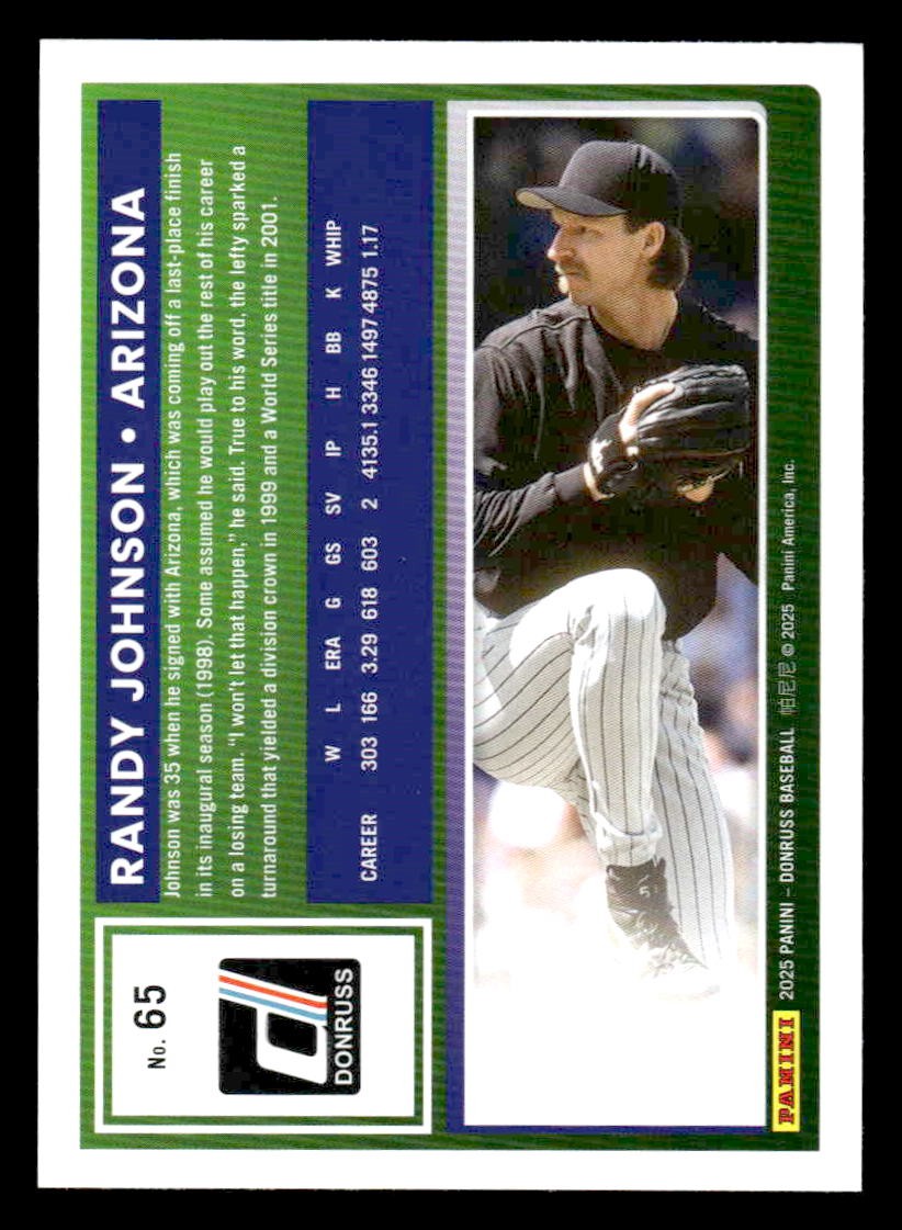 2025 Donruss #65 Randy Johnson