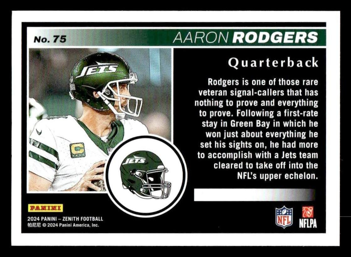 2024 Panini Zenith #75 Aaron Rodgers