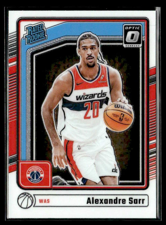 2024-25 Donruss Optic #276 Alexandre Sarr