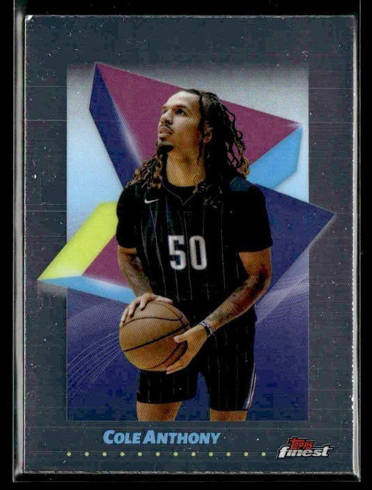 2024-25 Topps Finest #72 Cole Anthony