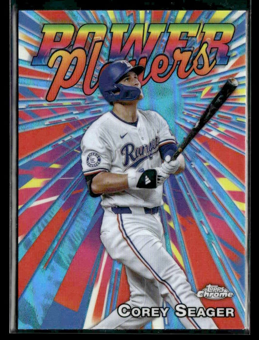 2025 Topps Chrome #PP-8 Corey Seager Power Players