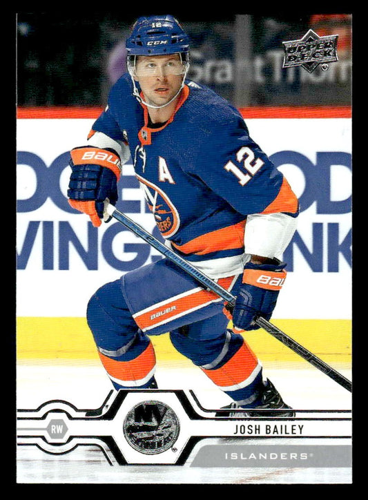 2019-20 Upper Deck #92 Josh Bailey