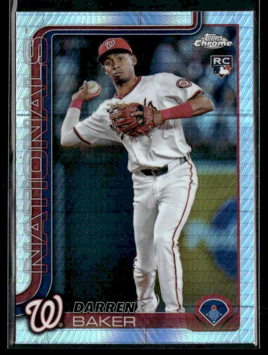 2025 Topps Chrome #231 Darren Baker Prism Refractors