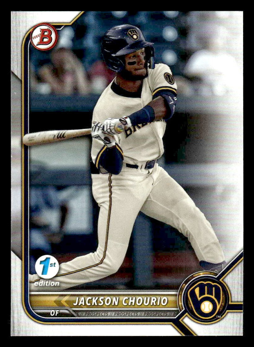 2022 Bowman Draft 1st Edition #BD-115 Jackson Chourio