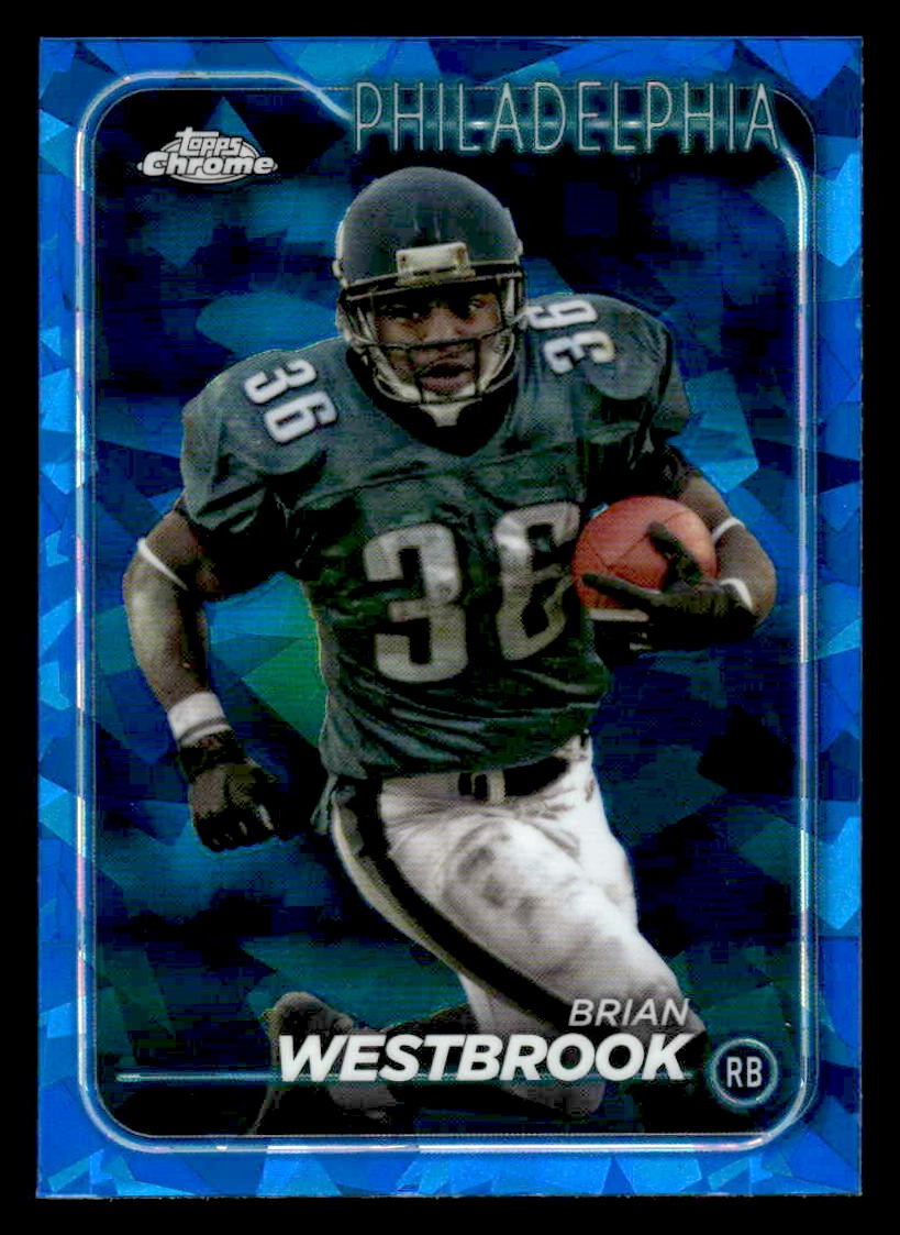 2024 Topps Chrome Sapphire Edition #156 Brian Westbrook