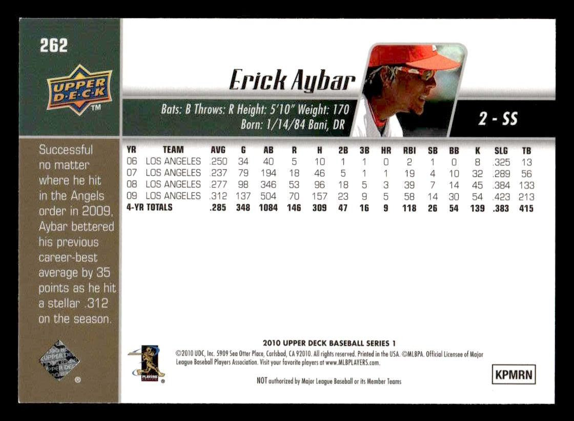 2010 Upper Deck #262 Erick Aybar