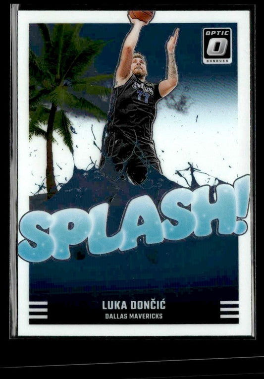 2024-25 Donruss Optic #1 Luka Doncic Splash!