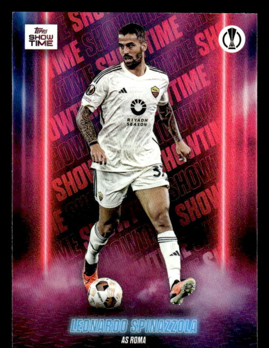 2023-24 Topps Showtime UEFA Club Competitions #NNO Leonardo Spinazzola