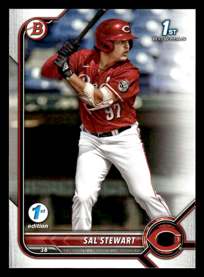 2022 Bowman Draft 1st Edition #BD-122 Sal Stewart