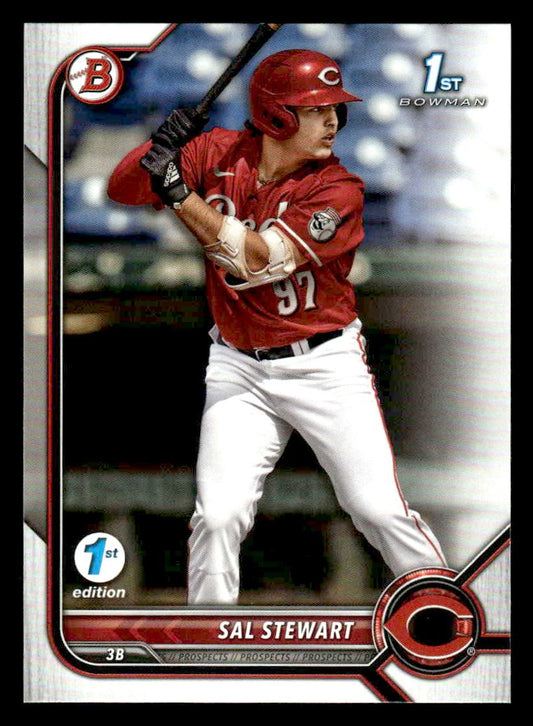 2022 Bowman Draft 1st Edition #BD-122 Sal Stewart