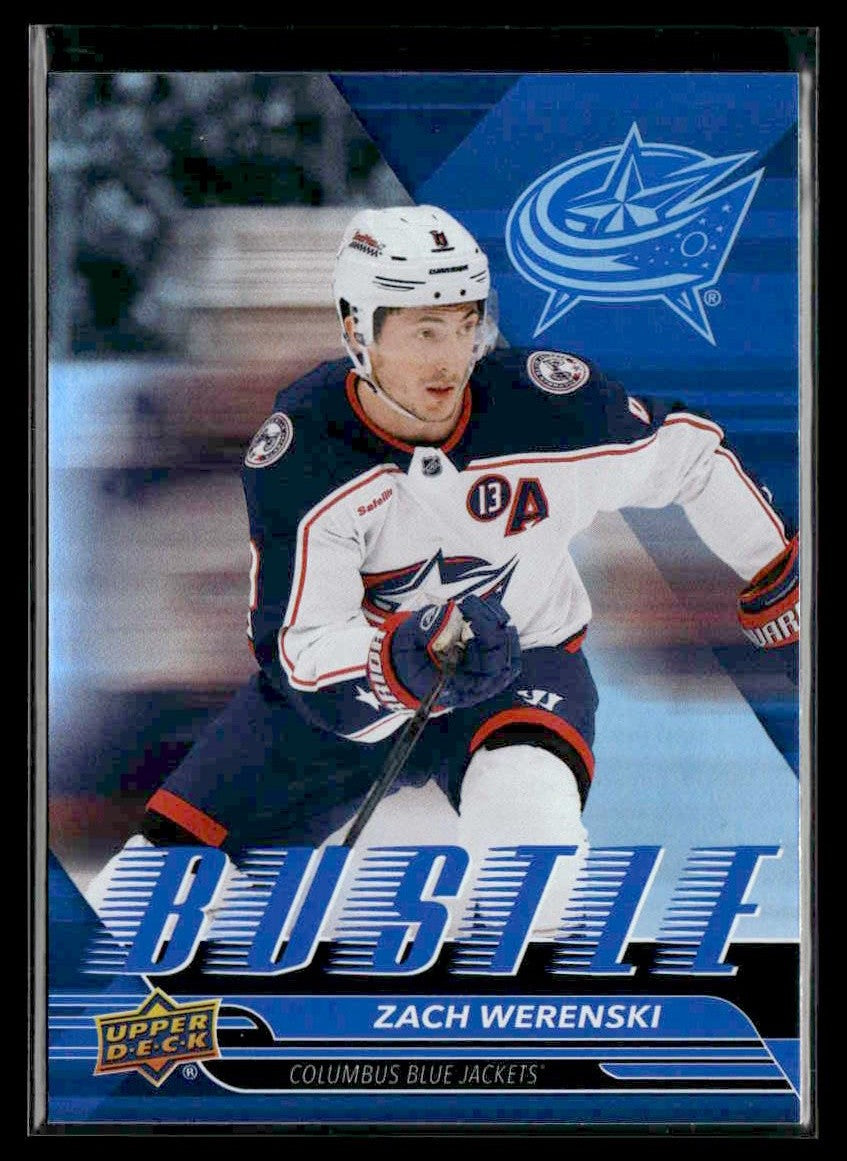 2025-26 Upper Deck #B-13 Zach Werenski Bustle